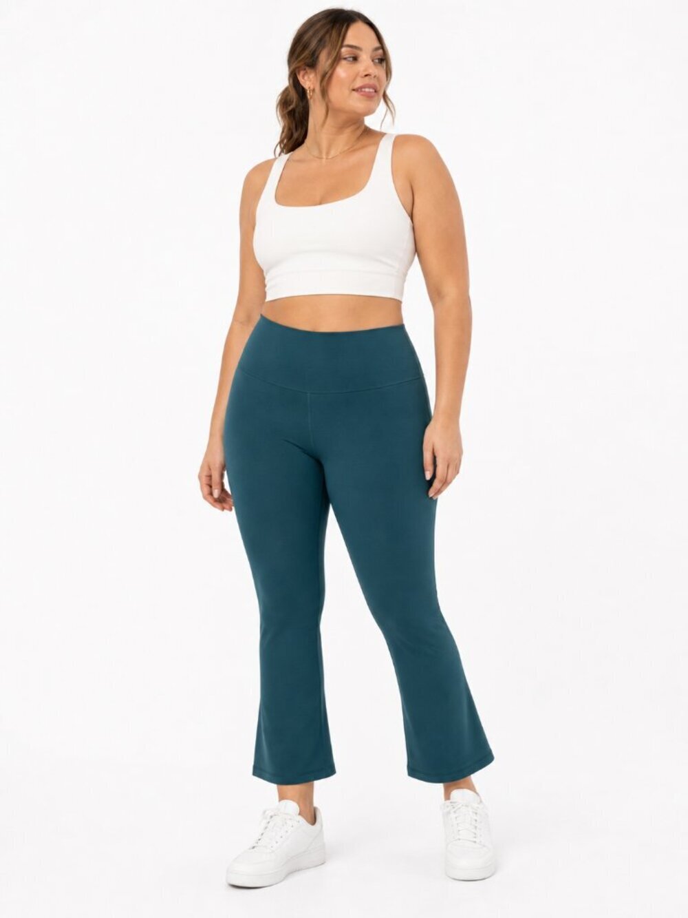 Lululemon Align Mini Flared Pants Extra Short Storm Teal Size 12